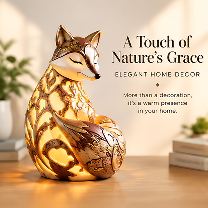 ESSENTIN Fox LED Night Light — A Touch of Nature's Grace, elegant home decor, more than a decoration it's a warm presence