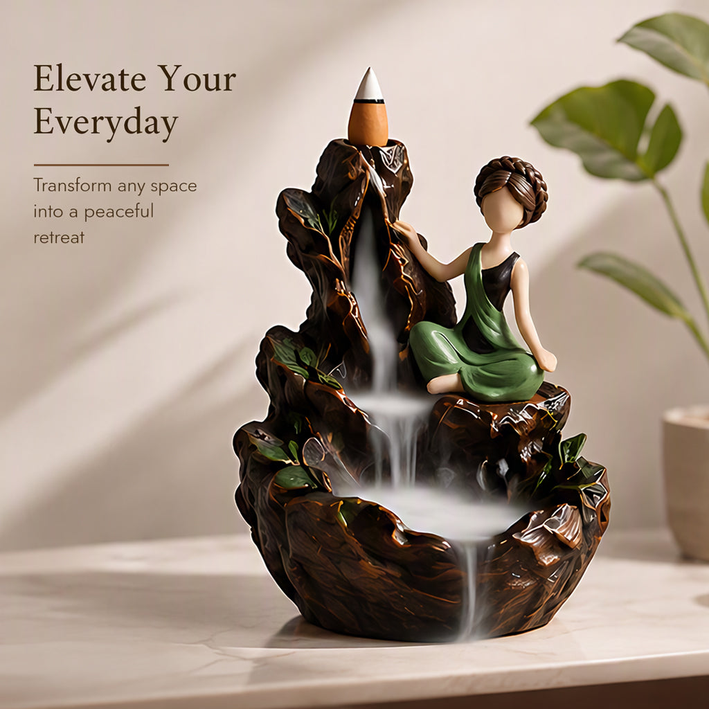 ESSENTIN Backflow Incense Burner — Elevate Your Everyday, transform any space into a peaceful retreat